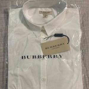 Women’s Burberry long sleeve button down- size 8US